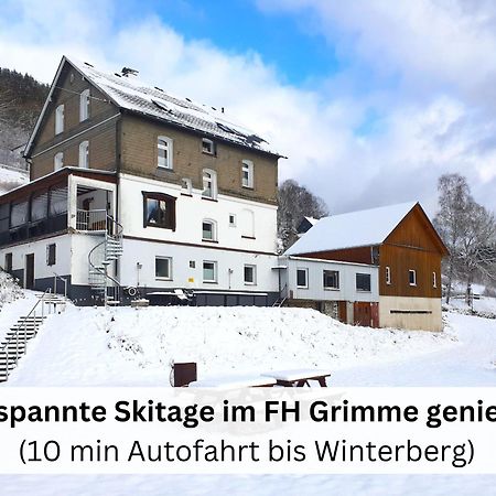 Ferienhaus Grimme - 350M2, 18 Betten - Mit Indoorspielplatz, Pool, Grosser Terrasse, Grill, Sauna, Kicker, Dart, Uvm - Ideal Fuer Familien Schmallenberg Buitenkant foto