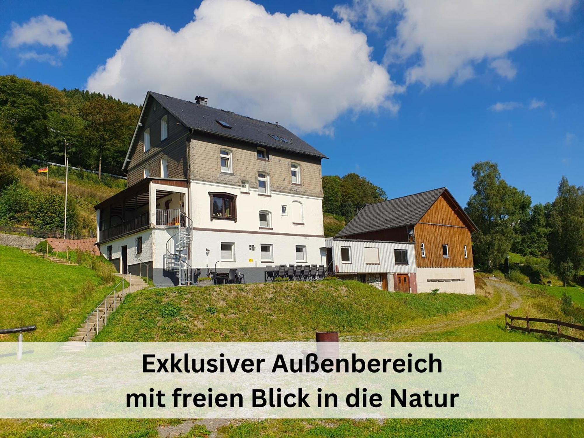 Ferienhaus Grimme - 350M2, 18 Betten - Mit Indoorspielplatz, Pool, Grosser Terrasse, Grill, Sauna, Kicker, Dart, Uvm - Ideal Fuer Familien Schmallenberg Buitenkant foto