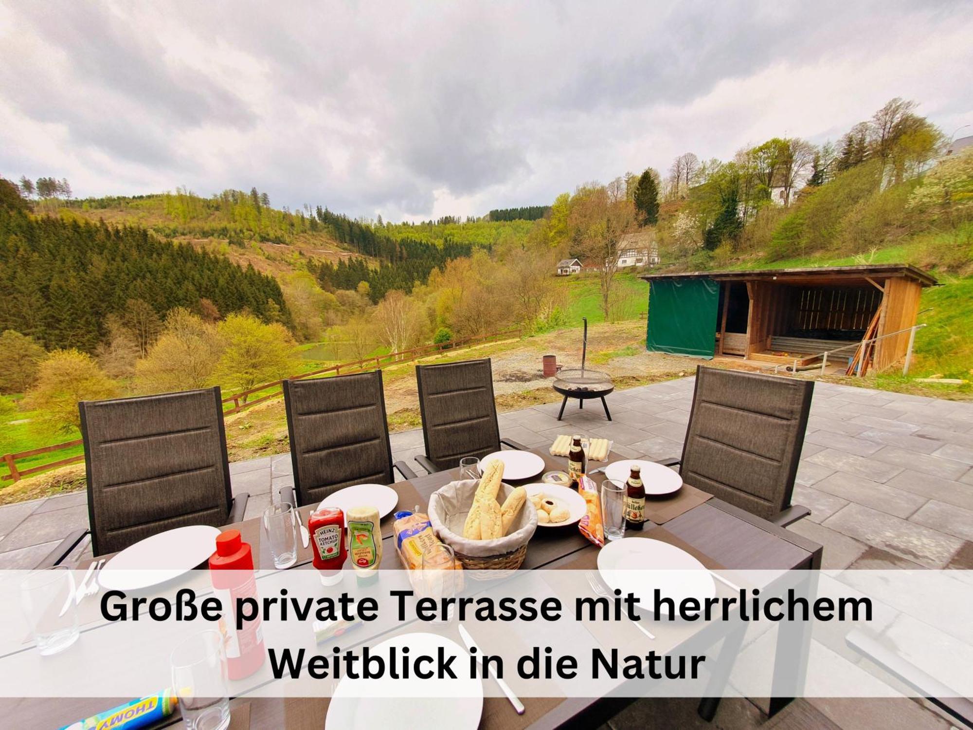 Ferienhaus Grimme - 350M2, 18 Betten - Mit Indoorspielplatz, Pool, Grosser Terrasse, Grill, Sauna, Kicker, Dart, Uvm - Ideal Fuer Familien Schmallenberg Buitenkant foto