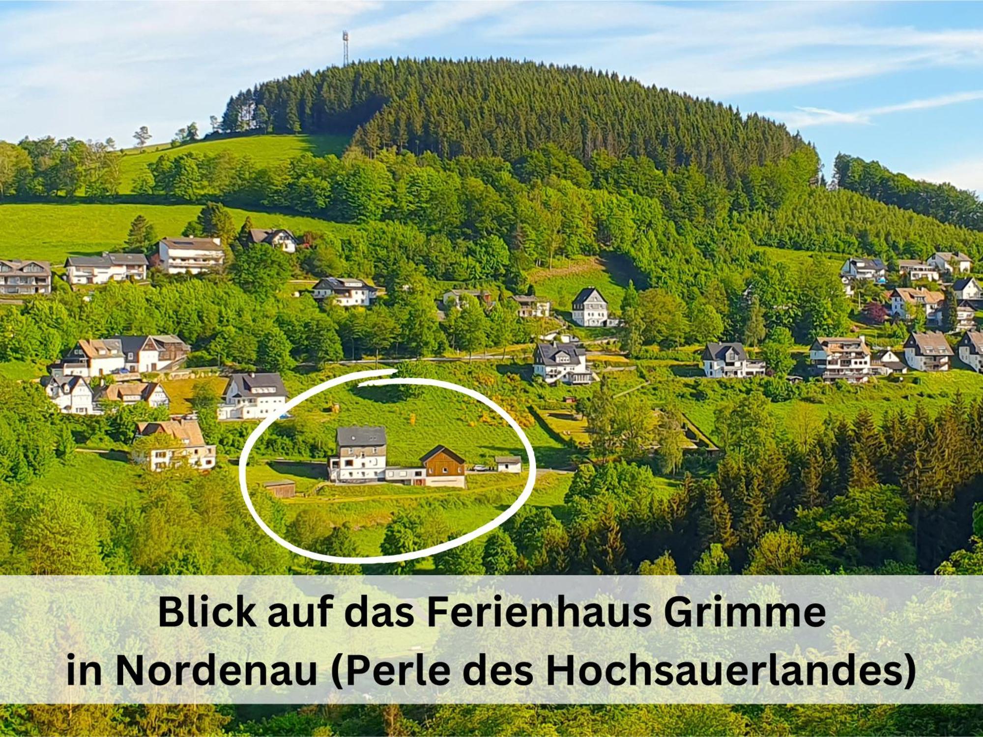 Ferienhaus Grimme - 350M2, 18 Betten - Mit Indoorspielplatz, Pool, Grosser Terrasse, Grill, Sauna, Kicker, Dart, Uvm - Ideal Fuer Familien Schmallenberg Buitenkant foto